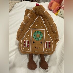 jellycat gingerbread house